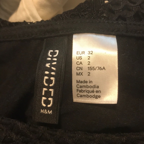 H&M Black Lace Dress - Picture 5 of 8